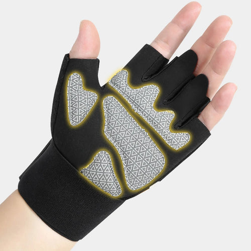 Half Finger Gym Gloves Anti-slip Shock Absorption Breathable For Men Women Fitness Training Cycling Sports